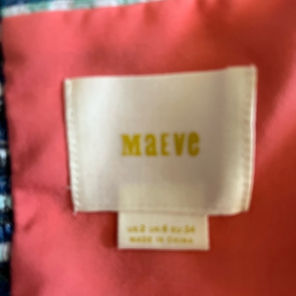 Maeve By Anthropologie Wavelet One Shoulder Strap Ruffle Dress  Size 2 - Picture 8 of 9